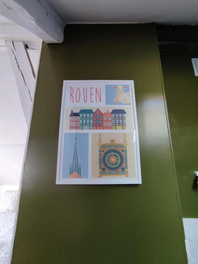 Studio Jeanne L Lägenhet Rouen Exteriör bild